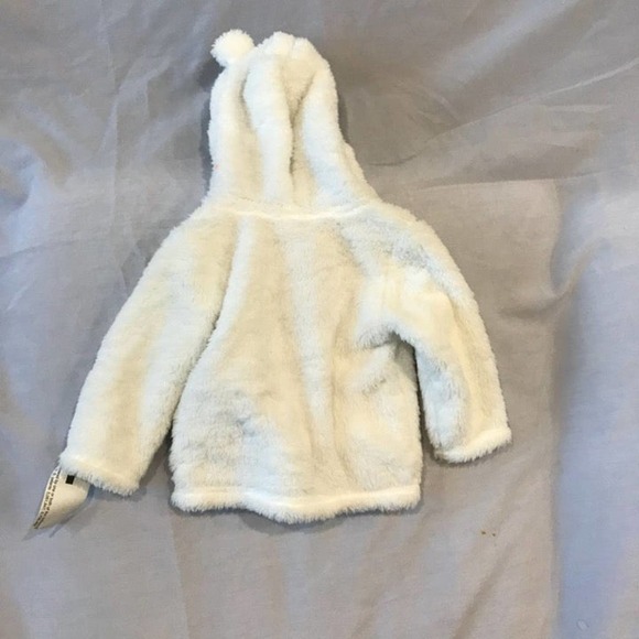 Girl's (9 Mos) Fleece Fur-Like Jacket - Picture 4 of 4